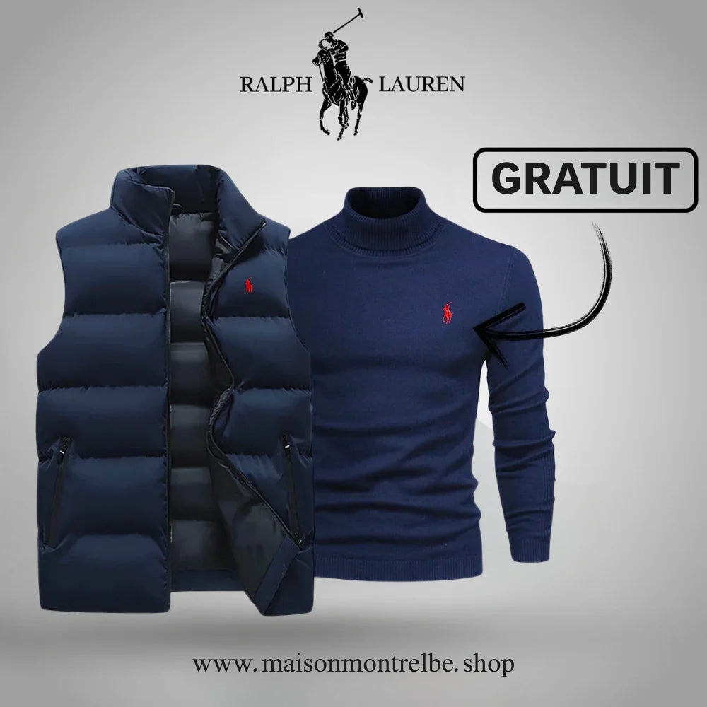 Gilet R&L + Pull offert (Dernière liquidation)